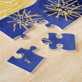 ロックフェラーの天使のパズル ジグソーパズル (側面)