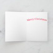 ロックフェラーセンターでのクリスマス | ニューヨーク カード (内部)