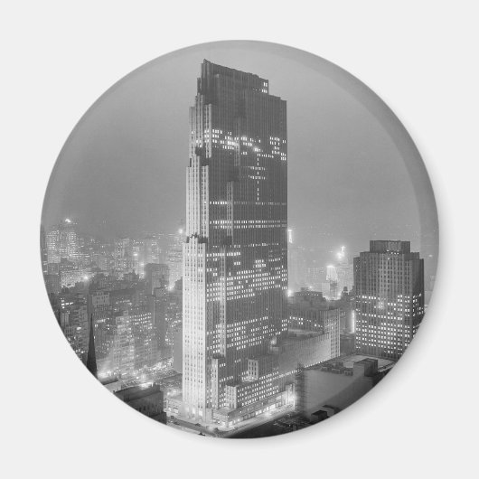 ロックフェラーセンターとRCA建物ニューヨークシティ マグネット (正面)