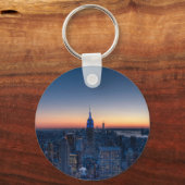 ロックフェラーセンターの上からニューヨーク キーホルダー (正面)