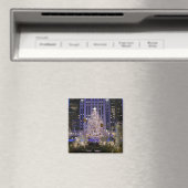 ロックフェラーセンターの天使&クリスマスツリー –  マグネット (インサイチュ (食洗機))