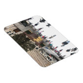 ロックフェラーセンターアイススケートで滑るリンクNYC写真 マグネット (右側)