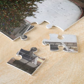 ロックフェラーセンタークリスマスツリーニューヨークシティNYC ジグソーパズル (側面)