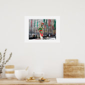 ロックフェラーセンタークリスマス ポスター (キッチン)