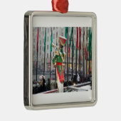 ロックフェラーセンタークリスマス メタルオーナメント (右)