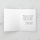 ロックフェラーセンターツリー、リンクのクリスマス シーズンカード (内部)