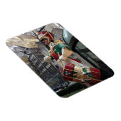 ロックフェラーセンタードラマー男の子クリスマスニューヨーク マグネット (右側)