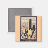 ロックフェラーセンターニューヨーク マグネット (正面/裏面)