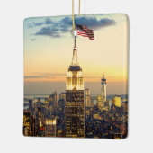 ロックフェラーセンターマンハッタンニューヨークシティセラミックス セラミックオーナメント (左)