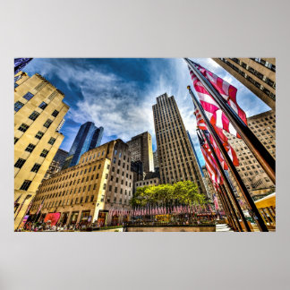 ロックフェラープラザ、2010年7月4日 ポスター