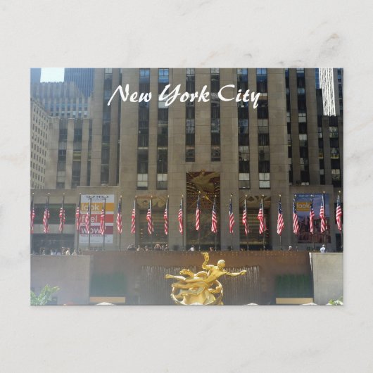 ロックフェラー基地 ポストカード (正面)