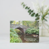 ロックフェラー州パークinスリーピーホロー， NY ポストカード (スタンド正面)