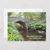 ロックフェラー州パークinスリーピーホロー， NY ポストカード (正面/裏面)