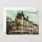 ロックフェラー邸のヴィンテージ ポストカード (正面/裏面)