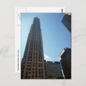 ロックフェラー・ビル ポストカード (正面/裏面)