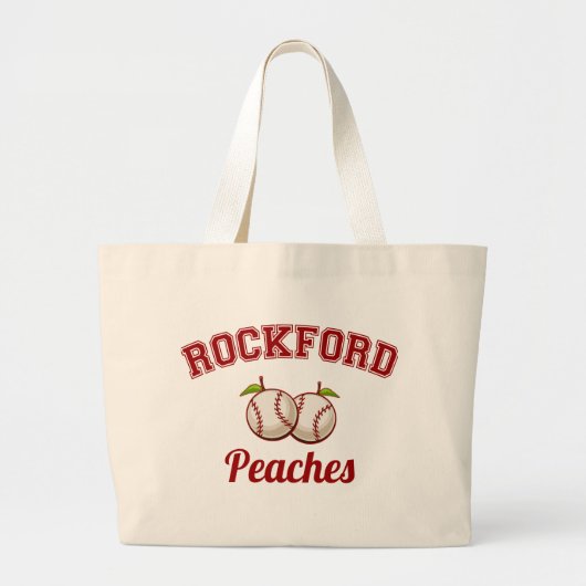 ロックフォードのモモ ラージトートバッグ (正面)