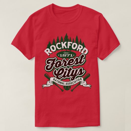 ロックフォードフォレストシティ Tシャツ (デザイン正面)