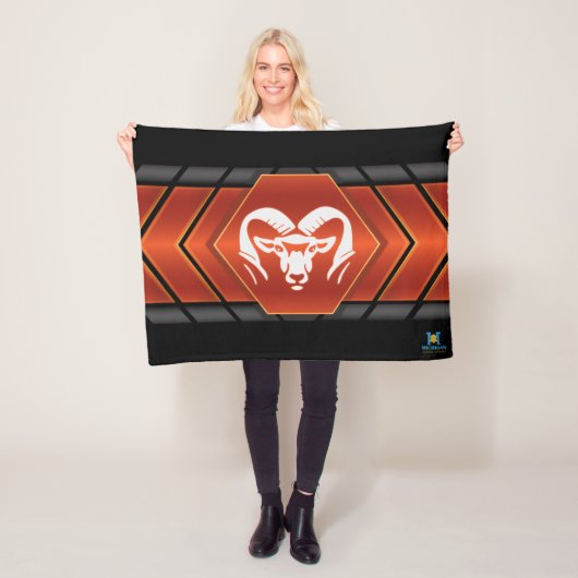 ロックフォードラム2号 フリースブランケット (インサイチュ)