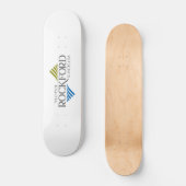 ロックフォード国旗（イリノイ州） スケートボード (正面)