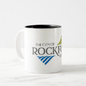 ロックフォード国旗（イリノイ州） ツートーンマグカップ (正面左)