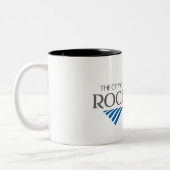 ロックフォード国旗（イリノイ州） ツートーンマグカップ (左)