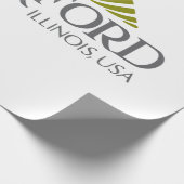 ロックフォード国旗(イリノイ州) ラッピングペーパー (角)