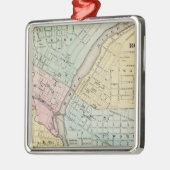 ロックフォード、純銀および石の滝 メタルオーナメント (左)