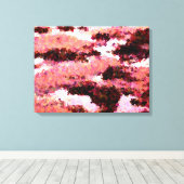 ロックプールオンビーチ キャンバスプリント (インサイチュ (ウッドフロア))