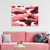 ロックプールオンビーチ キャンバスプリント (インサイチュ (リビング))