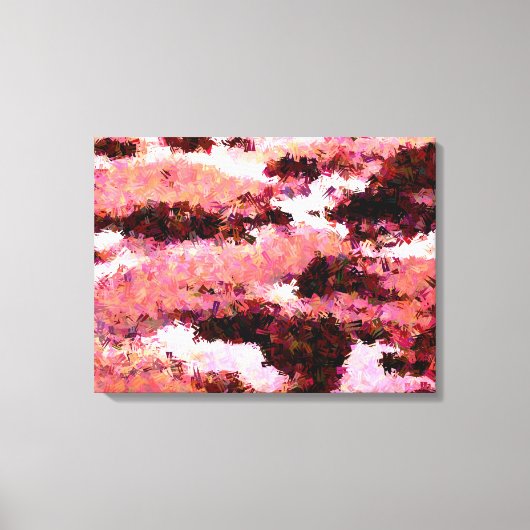 ロックプールオンビーチ キャンバスプリント (正面)