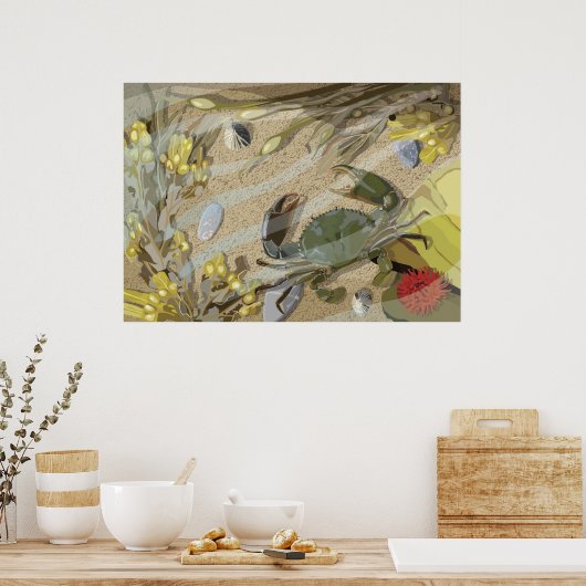 ロックプール ポスター (キッチン)