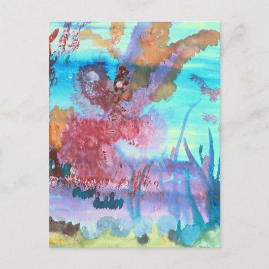 ロックプール。 ポストカード (正面)