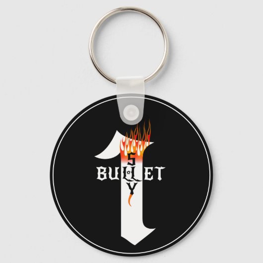 ロックヘビーメタルミュージシャン1弾恥ずかしがり屋の炎 キーホルダー (正面)