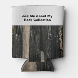 ロックホおもしろいンド白黒ロストライプのック科学者 缶クーラー