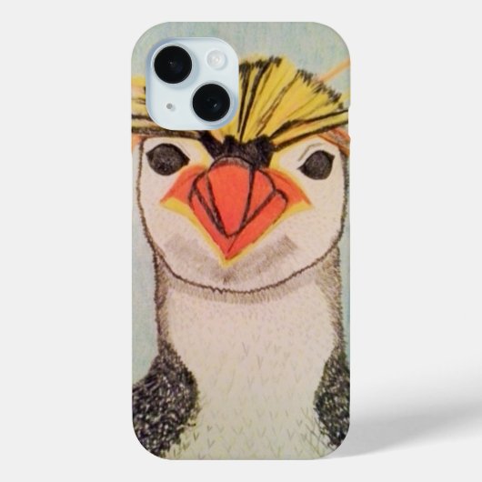ロックホッパーペンギン Case-Mate iPhoneケース (裏面)