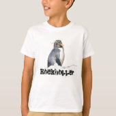 ロックホッパー」ペンギンのシャツ、少年たち Tシャツ (正面)