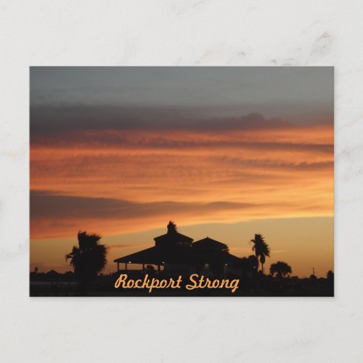 ロックポートビーチ ポストカード (正面)