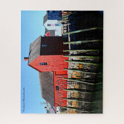 ロックポートマサチューセッツ。ジグソーパズル ジグソーパズル (縦)