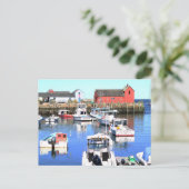 ロックポートマッサージ葉書 ポストカード (スタンド正面)