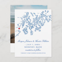ロックポートメイン写真Save the Date - Penobscot Bay