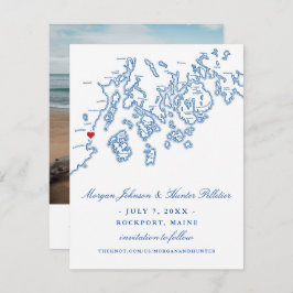 ロックポートメイン写真Save the Date - Penobscot Bay セーブザデート