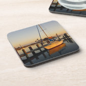 ロックポート、テキサス州港の日没 コースター (左側)