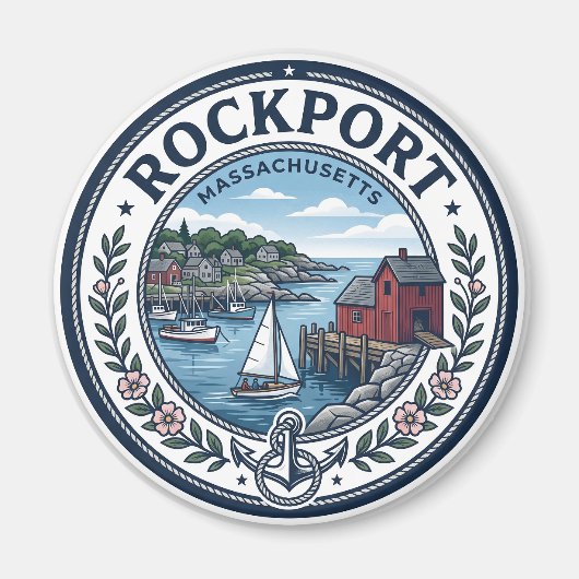 ロックポート USA マグネット (正面)