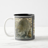 ロックマグカップのアライグマ ツートーンマグカップ (左)