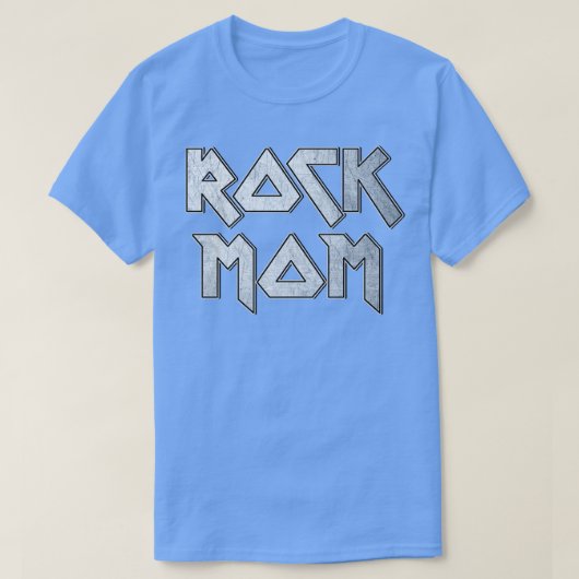 ロックママ Tシャツ (デザイン正面)