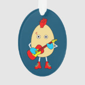 ロックミュージシャンエグヘッド オーナメント (裏面)