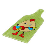 ロックミュージシャンエグヘッド カッティングボード (角)