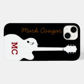 ロックミュージックギタリストのために Case-Mate iPhoneケース (裏面 (横))