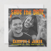 ロックメユニークタル音楽ビニールレコードアルバムカバー セーブザデート (正面)