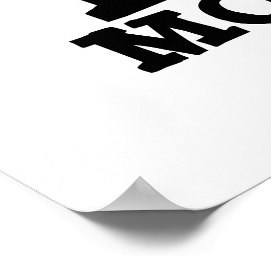 ロックモオシおもしろいシャンカウミュージシャンプン ポスター (角)